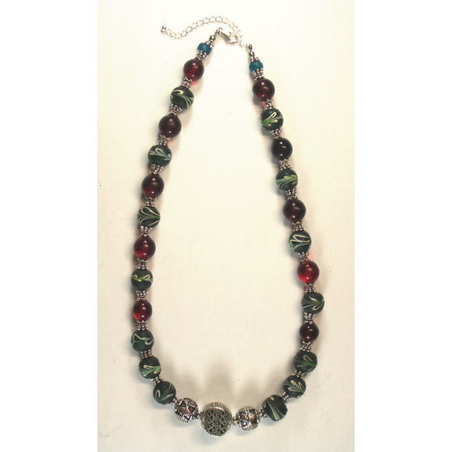 Collana di Perline di Vetro