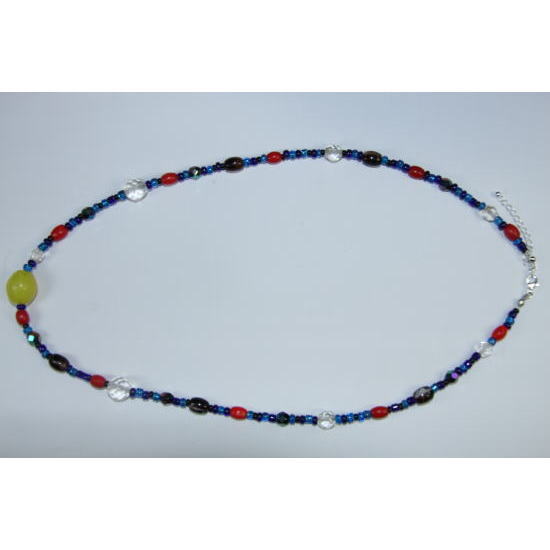 গ্লাস পুঁতির নেকলেস