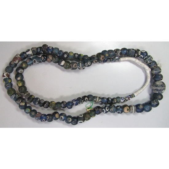 Romeinse oogkralen ketting