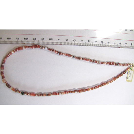 Geëtste Carneool Kralen Streng