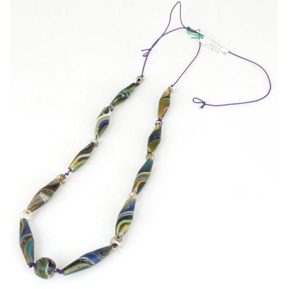 Colar de Contas Antigas de Ouro