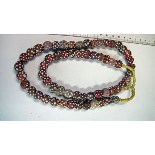 水玉模様ビーズストランド