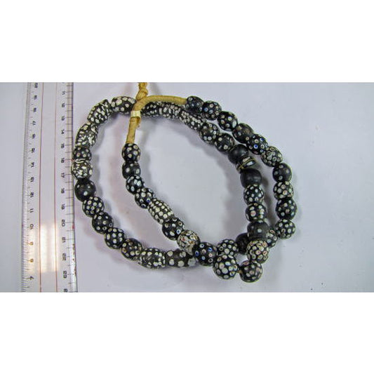 水玉模様ビーズストランド