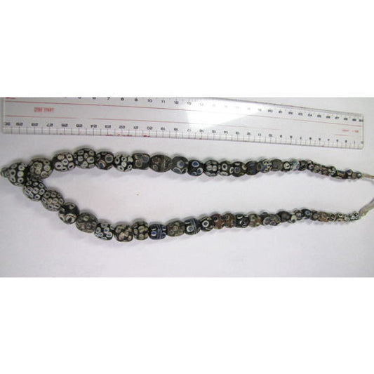 Collar de cuentas de ojo islámicas antiguas