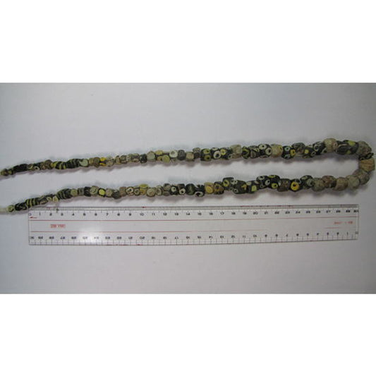 Collar de cuentas de ojo islámicas antiguas