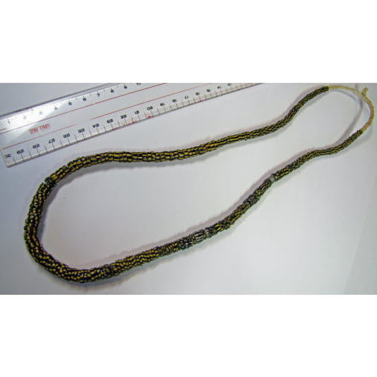 ヴェネチアンケインガラスビーズストランド