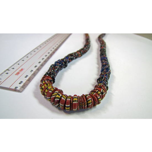 ヴェネチアンケインガラスビーズストランド