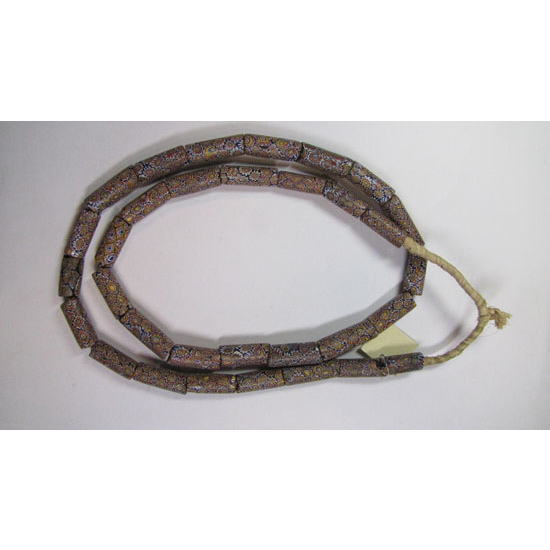 Millefiori-Glasperlenstrang