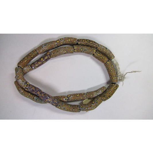 Millefiori-Glasperlenstrang