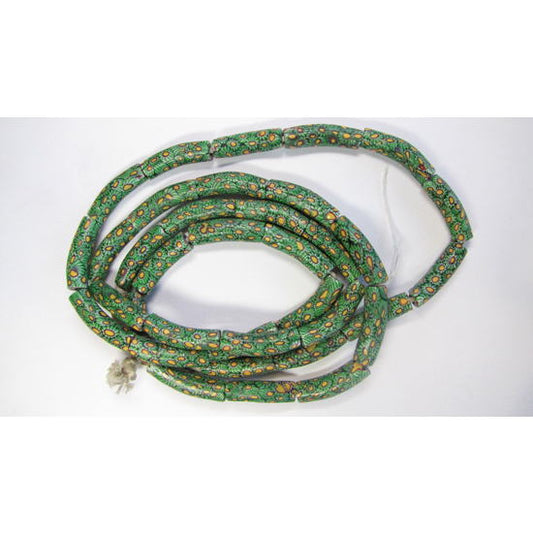 Hibla ng Millefiori Glass Beads