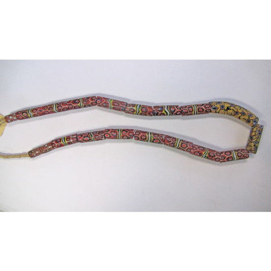 Hibla ng Millefiori Glass Beads