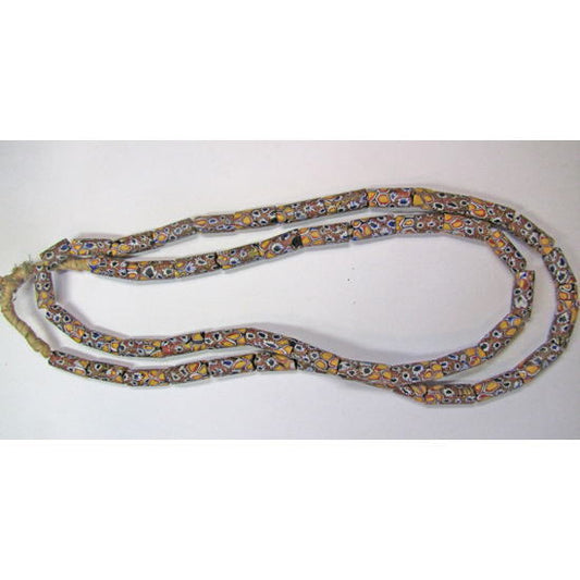 Millefiori Glass Beads Strand