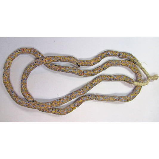 Millefiori Glass Beads Strand