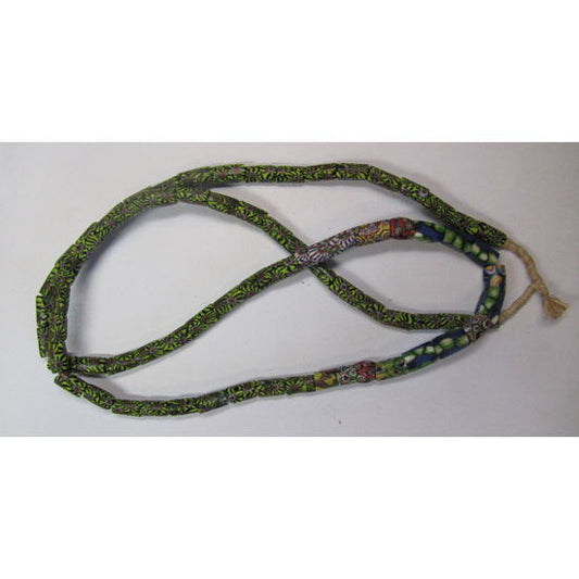 Millefiori Glass Beads Strand