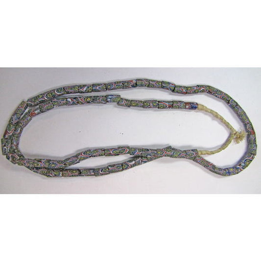 Millefiori Glass Beads Strand