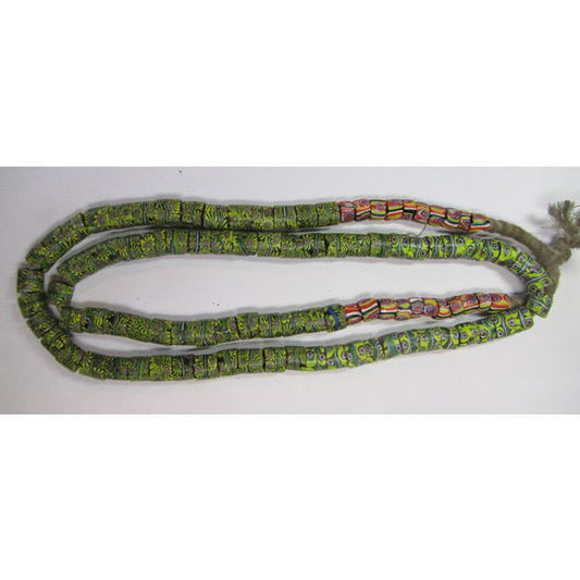 Millefiori Glass Beads Strand