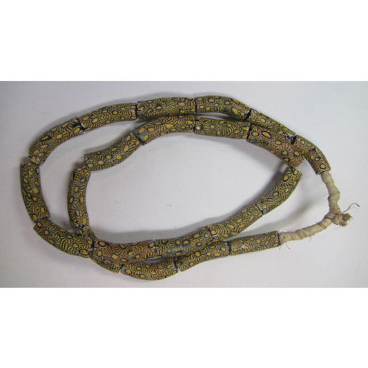 ミルフィオリガラスビーズストランド