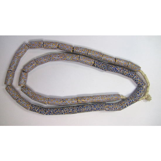Hibla ng Millefiori Glass Beads