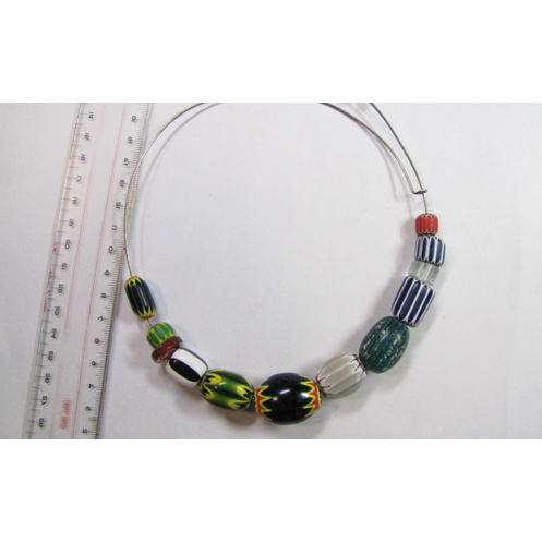 Collana di perline a chevron