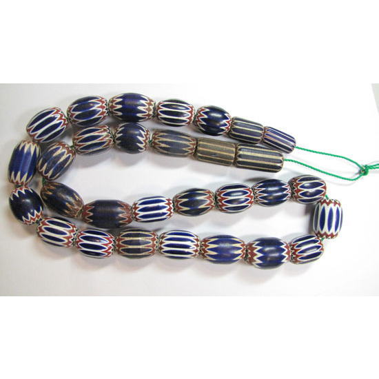 Collana di perline a chevron