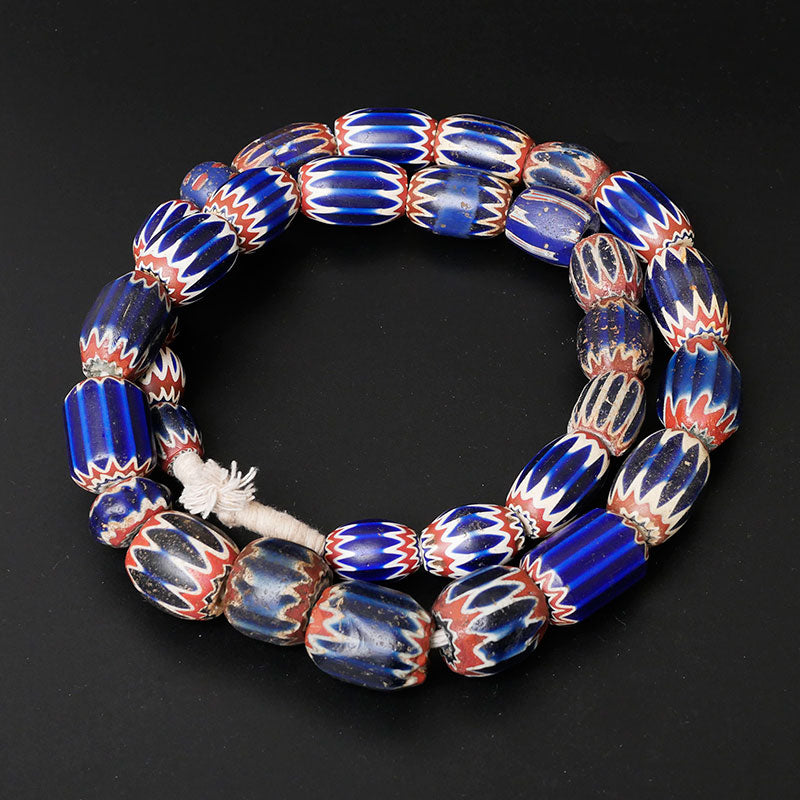 シェブロンビーズストランド