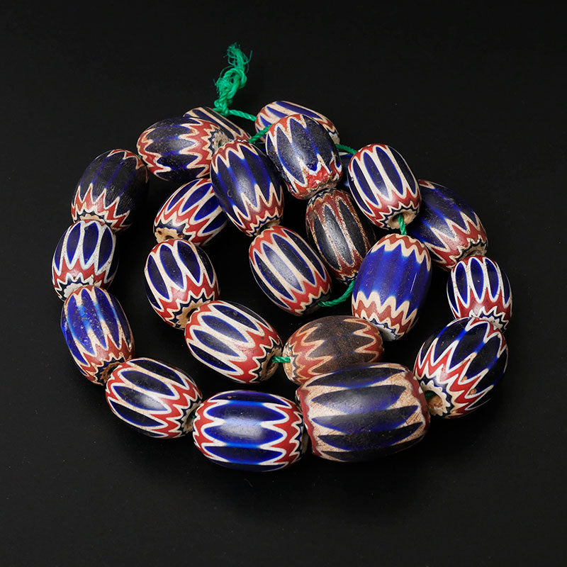 シェブロンビーズストランド