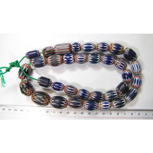 シェブロンビーズストランド