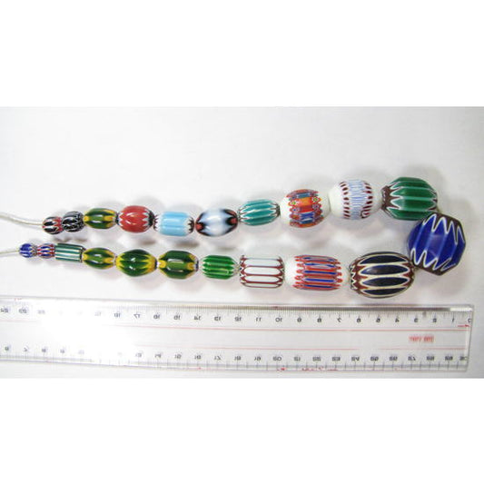 シェブロンビーズストランド