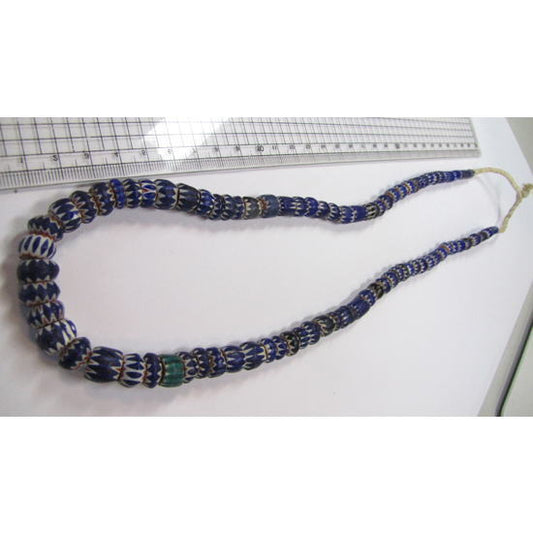 シェブロンビーズストランド