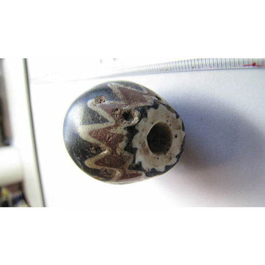 七層シェブロンビーズ