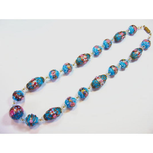 ヴィクトリア朝のビーズネックレス