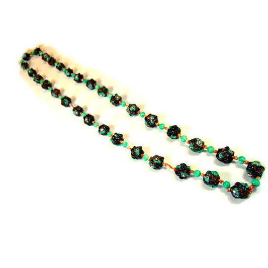 ヴィクトリア朝のビーズネックレス