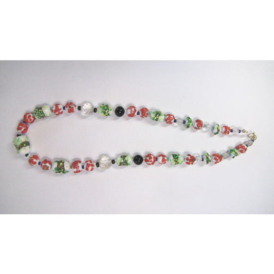 ヴィクトリア朝のビーズネックレス