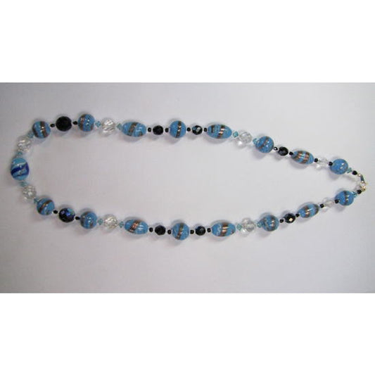 ヴィクトリア朝のビーズネックレス