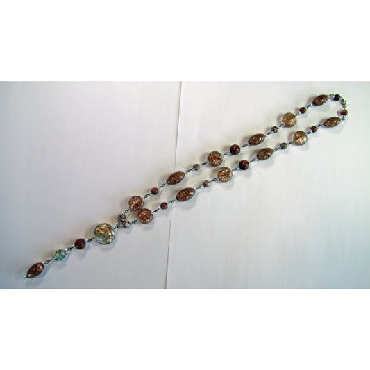 ヴィクトリア朝のビーズネックレス