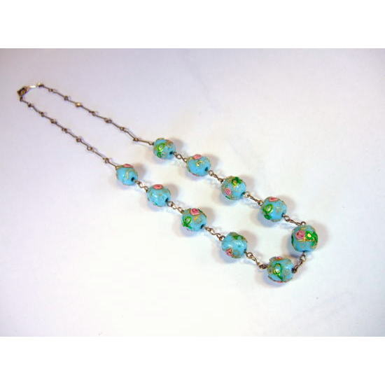 维多利亚风格珠子项链