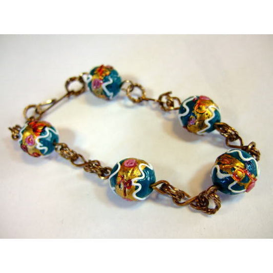 ヴィクトリア朝のビーズブレスレット