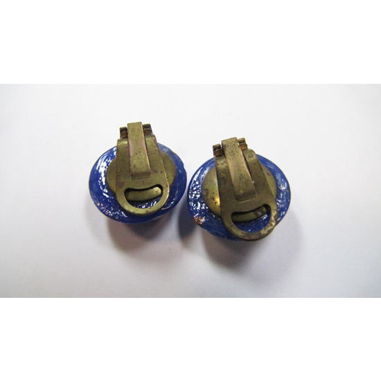 ヴィクトリア朝のビーズイヤリング