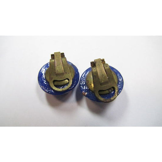 ヴィクトリア朝のビーズイヤリング