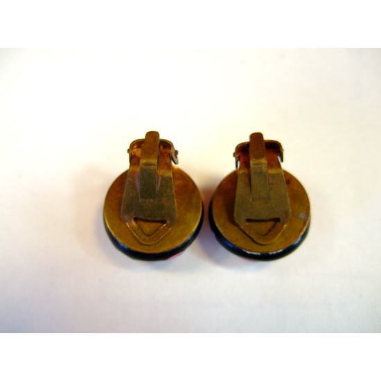 ヴィクトリア朝のビーズイヤリング