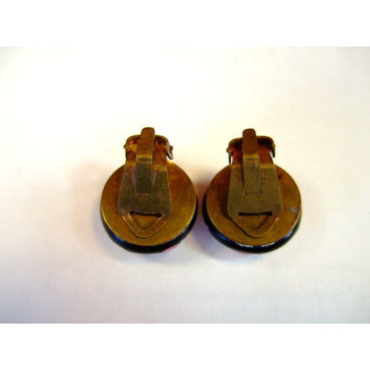 ヴィクトリア朝のビーズイヤリング