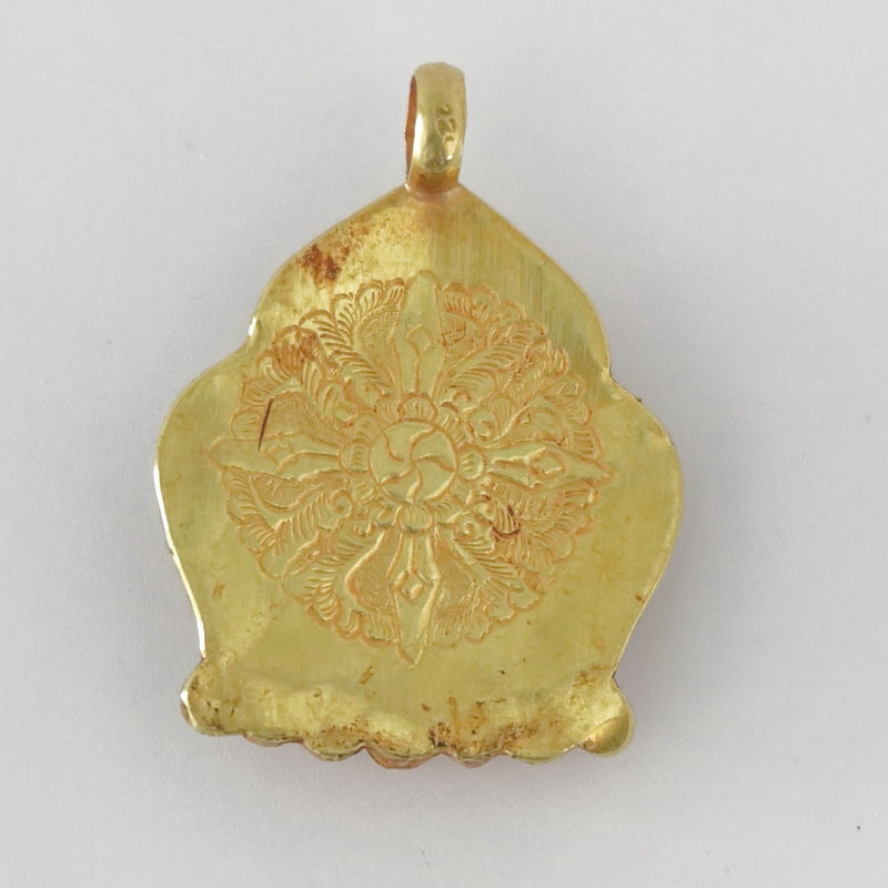 ネパール製アンティークガネーシャペンダント