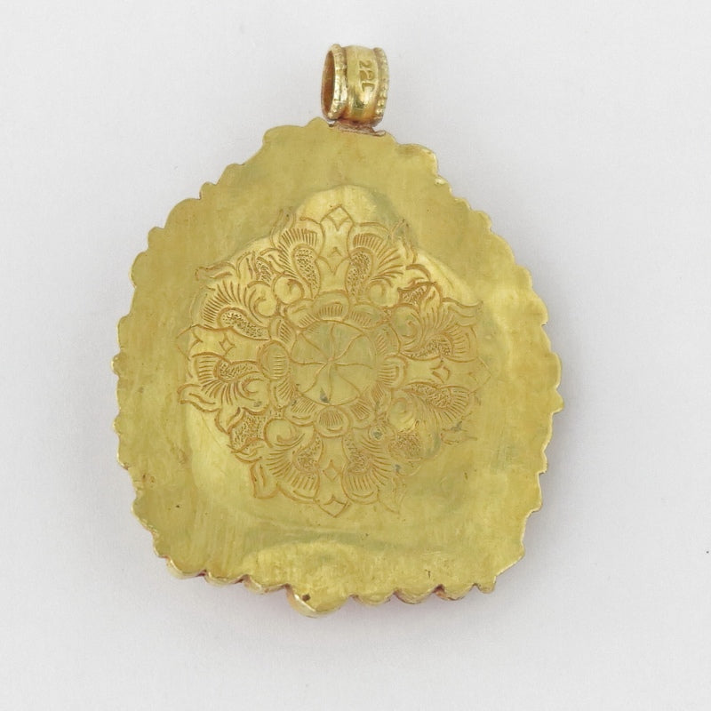 ネパール製アンティークガネーシャペンダント