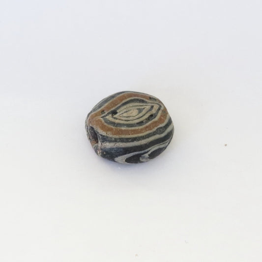 Oude Islamitische Mozaïek Platte Ronde Kraal