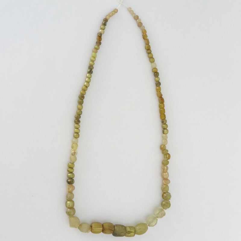 ゴールドサンドイッチビーズストランド