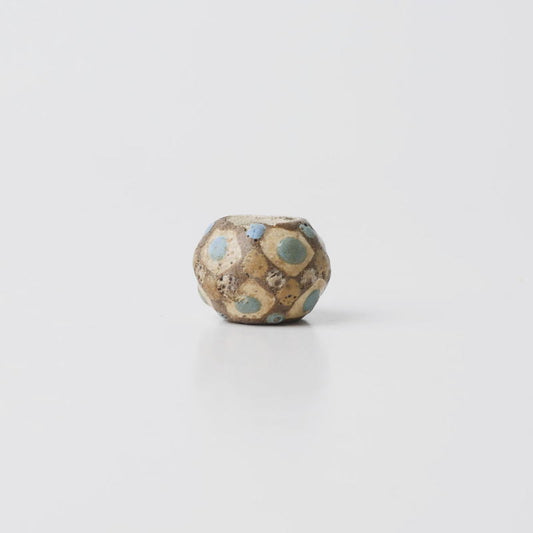 Sinaunang Tsinong Faience Bead ng Panahon ng Naglalabanang Estado