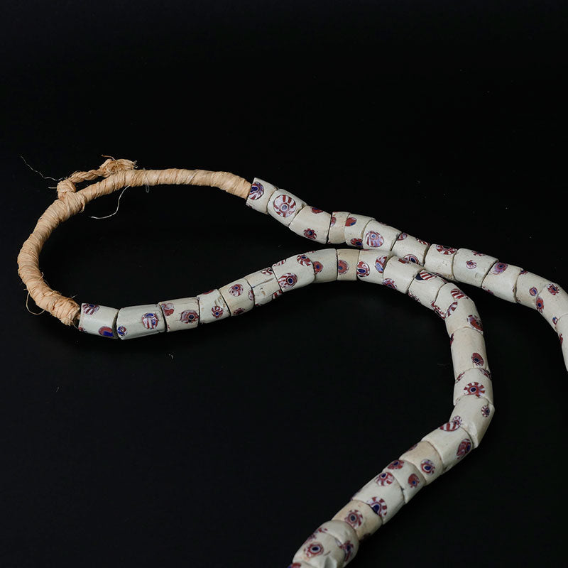 ミルフィオリガラスビーズストランド