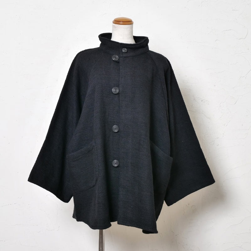 Cotton Thick Poncho Jacket