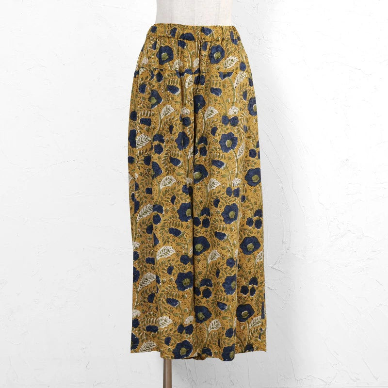 Bagru Floral Print Pants