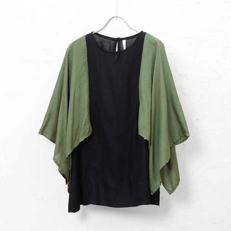 Rayon Jacquard Pullover